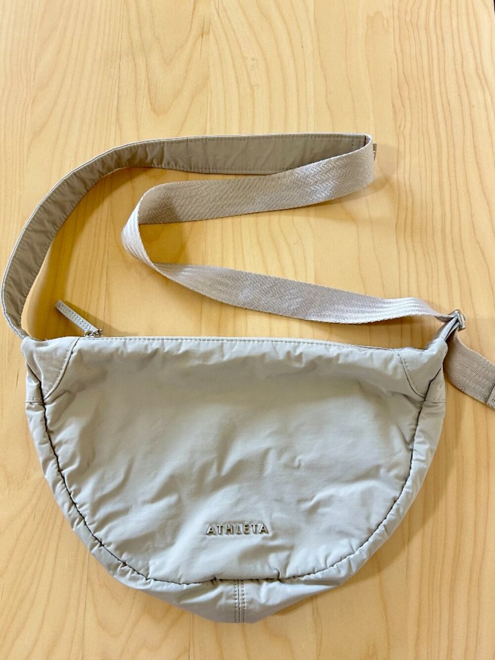 Athleta Crossbody Bag Cream